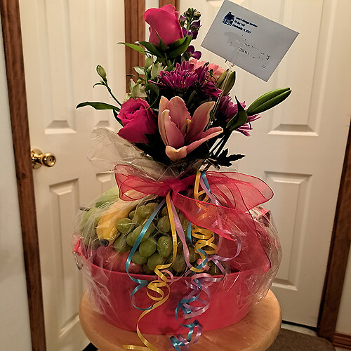 Roses, Lilies and Fruit