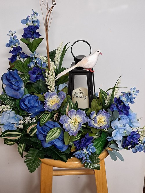 Silk Sympathy Flowers